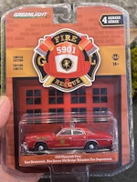 Skala 1/64 76' Plymouth Fury East Brunswick NJOBVFD f Greenlight "Fire & Rescue"