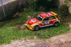 Skala 1/64 Renault 5 MAXI Turbo Tour de Corse - Rallye de France 1985 #27 fr Tarmac Works