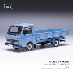 Skala 1/43 - 1976 Volkswagen LT 28 Pick-Up, blue fr IXO Models