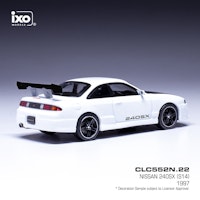 Skala 1/43 - 1997 Nissan 240SX (S14) white fr IXO Models