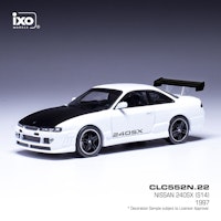 Skala 1/43 - 1997 Nissan 240SX (S14) white fr IXO Models