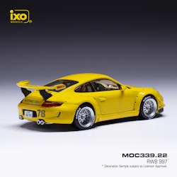 Skala 1/43 RWB 997 - Notting Hill (Porsche 911 997) Yellow fr IXO Models