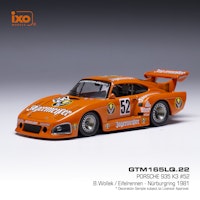 Skala 1/43 Porsche 935 K3 #52 Nurburgring 1981 fr IXO Models