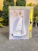 NOCH 16824 Skala H0, Sailingboat with 2 figures...