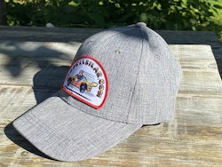 Merchandise: Grå-melerad keps / Grå cap, Onesize "Modellbilar.com"
