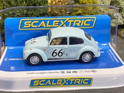 Skala 1/32 An. Scalextric Slot Car: C4498 Volkswagen Beetle - Blue 66