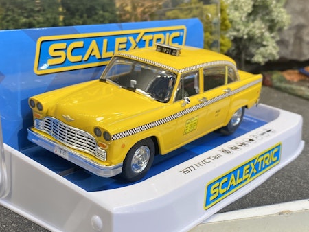 Skala 1/32 An. Scalextric Slot Car: C4432 1977 NYC Taxi