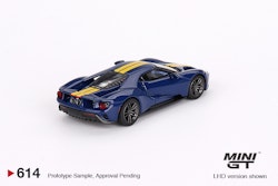 Skala 1/64 - Ford GT Sunoco Blue fr MINI GT (614)