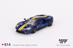 Skala 1/64 - Ford GT Sunoco Blue fr MINI GT (614)