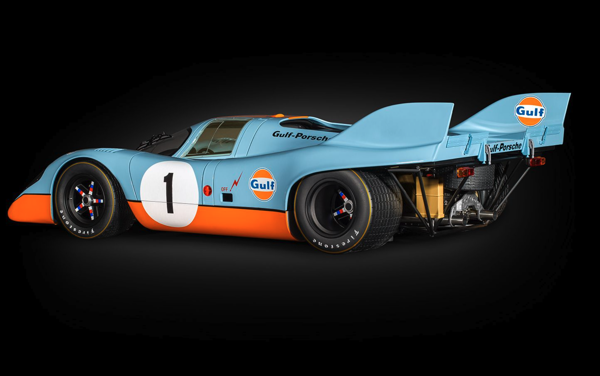 Skala 1/8 Building set: Porsche 917K - Gulf Edition fr POCHER