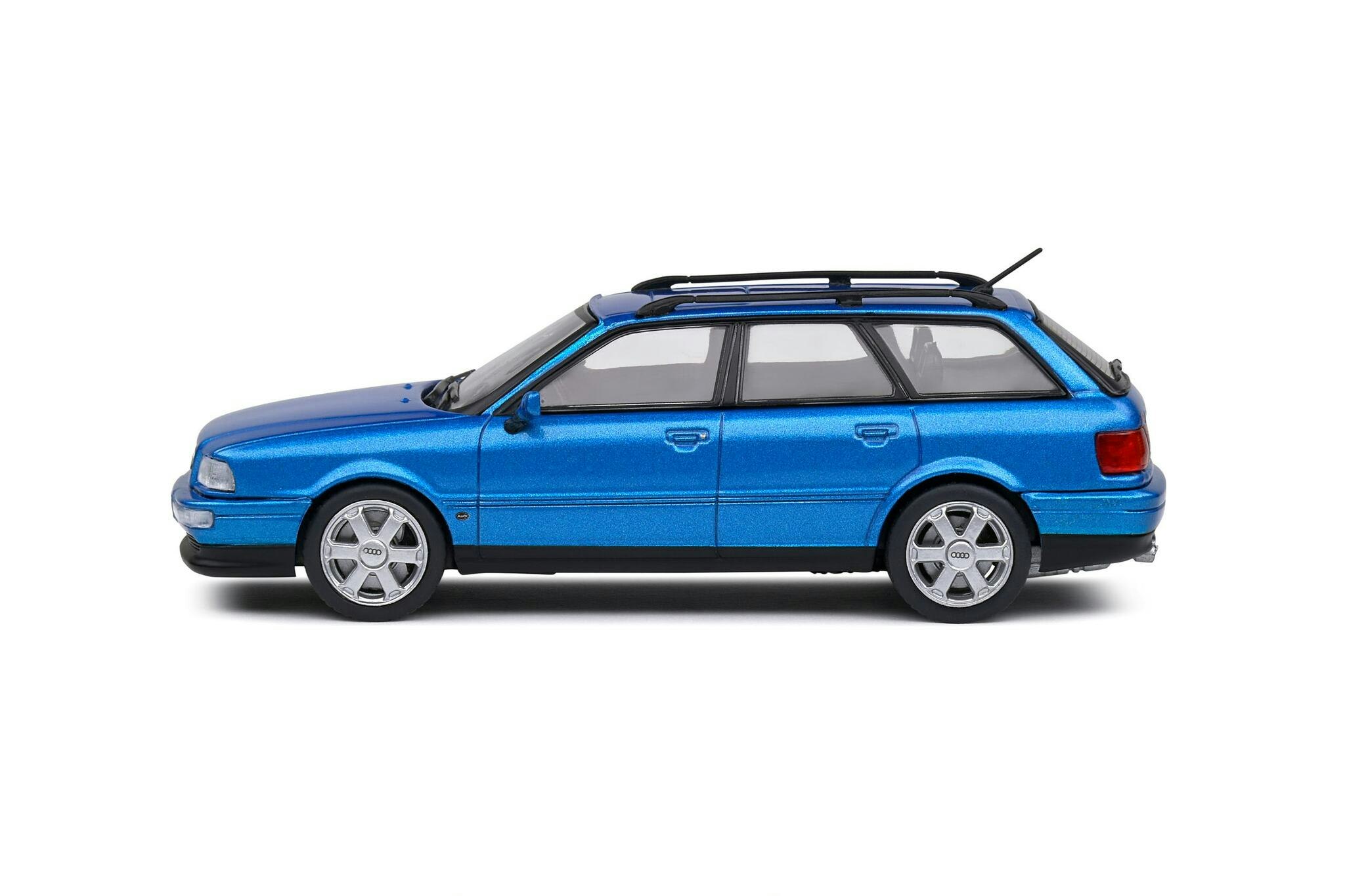 Skala 1/43 Audi Avant RS2 1995, Powered by Porsche, Blue fr Solido