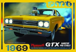 Skala 1/25 - 1969 Plymouth GTX Hardtop Pro Street 2T fr AMT