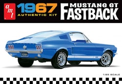 Skala 1/25 - Ford Mustang 1967 GT Fastback fr AMT