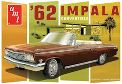 Skala 1/25 - 1962 Chevy Impala Convertible fr AMT