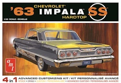 Skala 1/25 - 1963 Chevrolet Impala Hardtop SS fr AMT