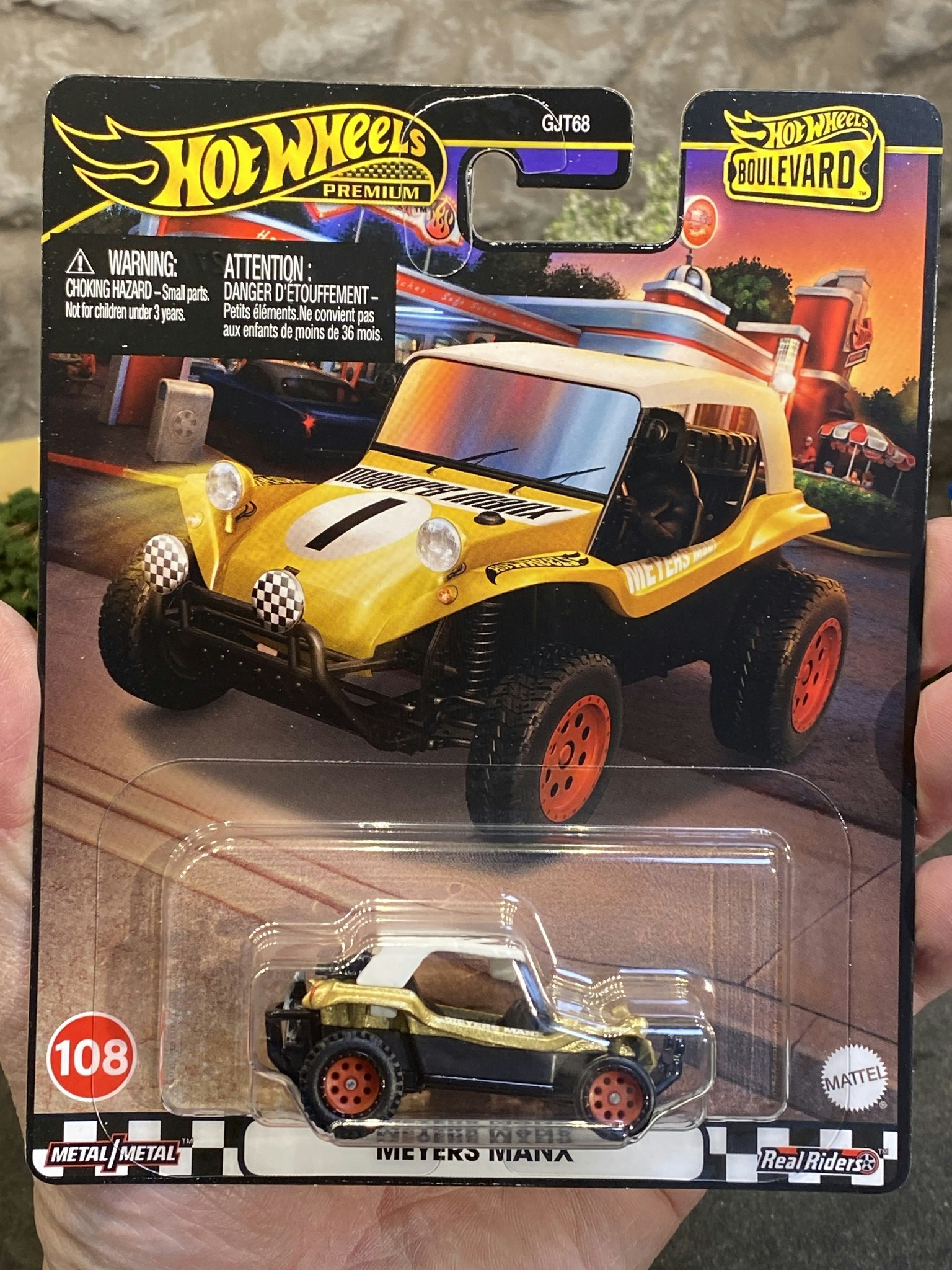 Skala 1/64 Hot Wheels Premium, Boulevard: Meyers Manx "Beach Buggy"