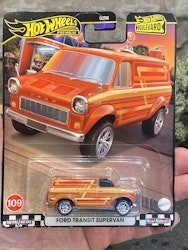 Skala 1/64 Hot Wheels Premium, Boulevard: Ford Transit Supervan