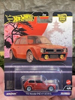 Skala 1/64 Hot Wheels Premium, Car Culture: 73' Honda Civic Custom