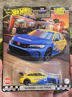 Skala 1/64 Hot Wheels Premium, Boulevard: 24' Honda Civic Type-R