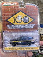 Skala 1/64 2023 Chevrolet Tahoe - Police Pursuit Vehicle fr Greenlight