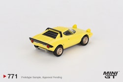 Skala 1/64 Lancia Stratos HF Stradale Azzuro Chiaro fr MINI GT (771)