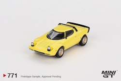 Skala 1/64 Lancia Stratos HF Stradale Azzuro Chiaro fr MINI GT (771)
