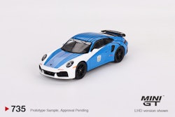 Skala 1/64 Porsche 911 Turbo S Safety Car 2023 IMSA Daytona 24 Hrs fr MINI GT (735)