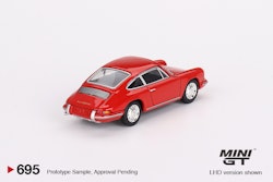 Skala 1/64 Porsche 901 1963 Signal Red fr MINI GT (695)