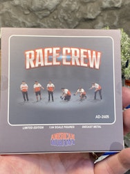 Skala 1/64 - 6 Figures "Race Crew" fr American Diorama