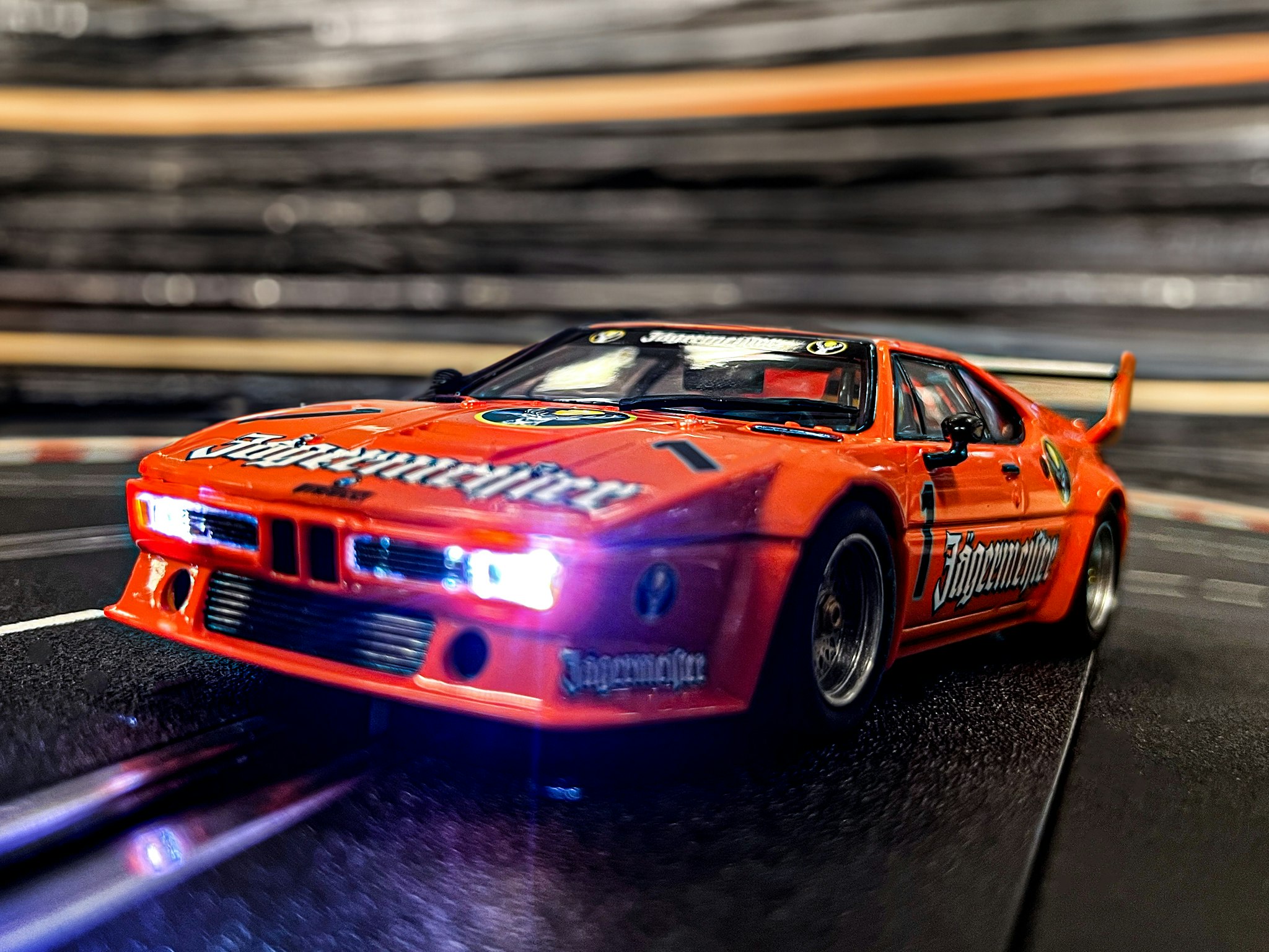 Skala 1/24 Digital/An. slot car fr Carrera: BMW M1 Procar 'Jägermeister Racing Team