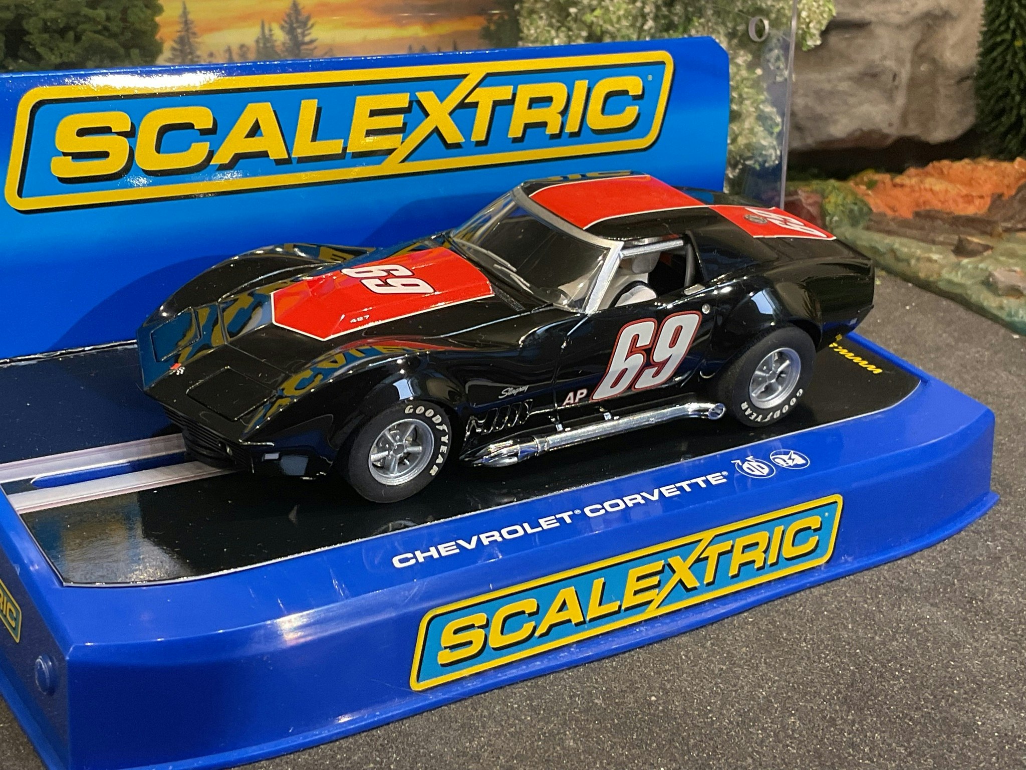Skala 1/32 Analog Slotcar - Chevrolet Corvette LBB S McDonald fr Scalextric