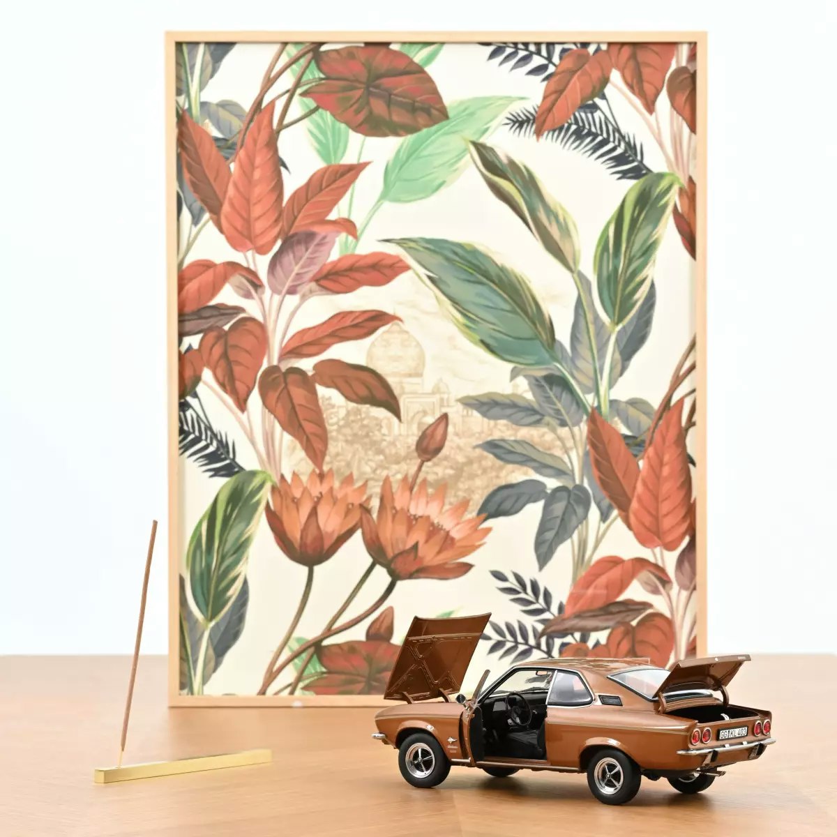 Skala 1/18 Opel Manta A 1970, Bronce metallic  fr Norev