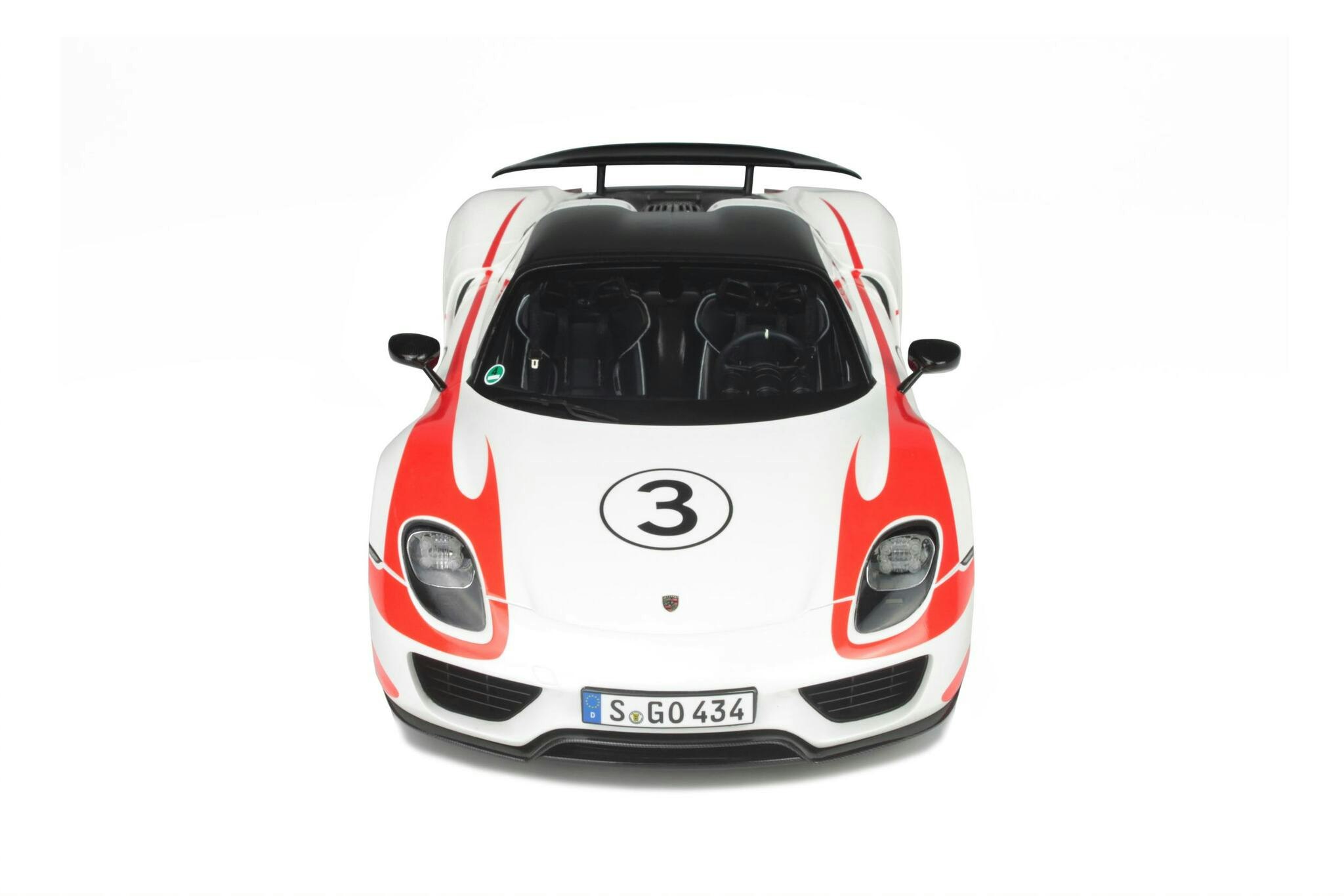 Skala 1/12 Porsche 918 Spyder Weissach Package fr GT-Spirit (GT078)