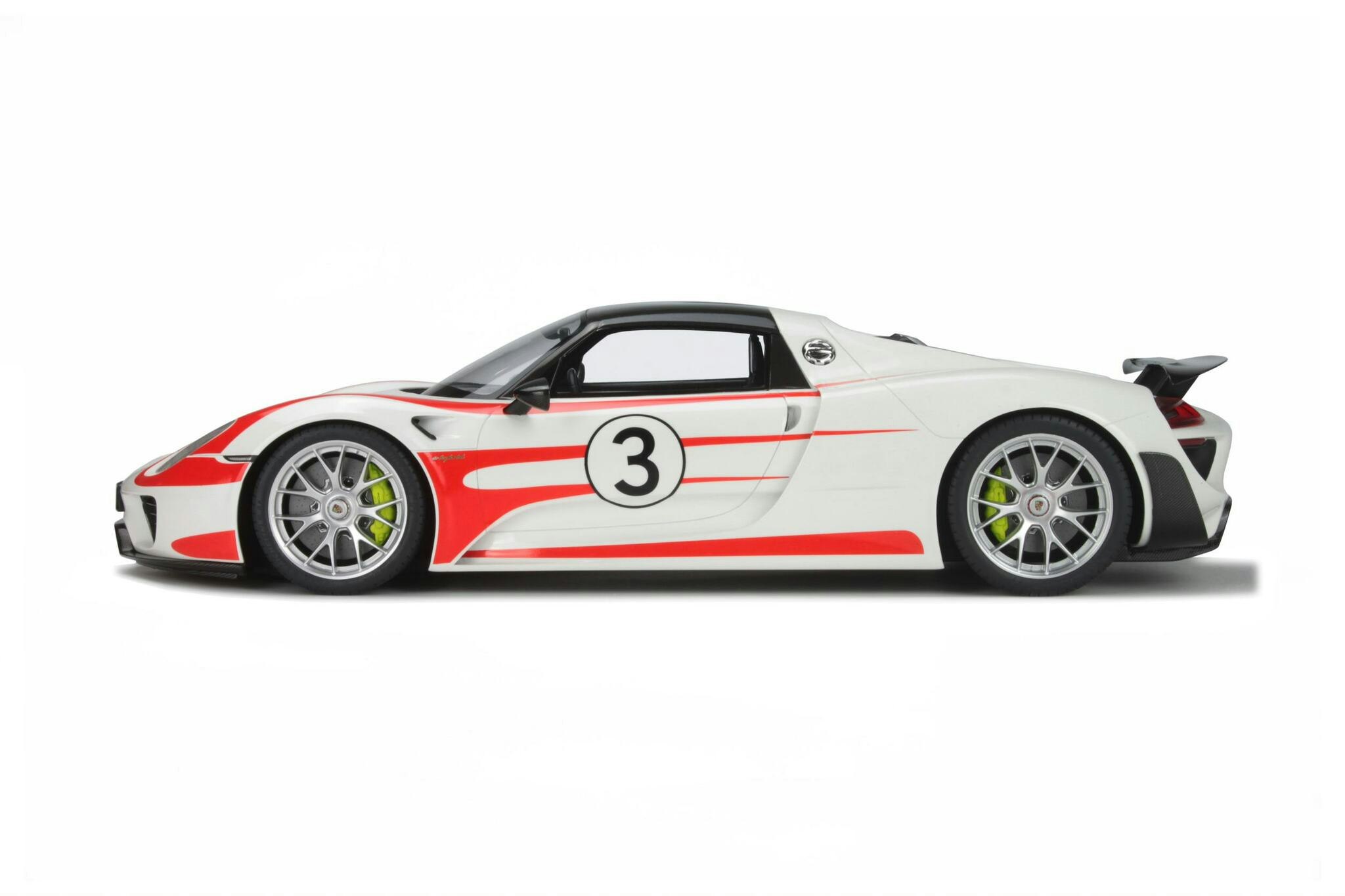 Skala 1/12 Porsche 918 Spyder Weissach Package fr GT-Spirit (GT078)