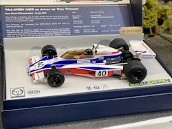 Skala 1/32 Analog Slotcar - Legends McLaren M23, Tony Trimmer Lim ed. fr Scalextric