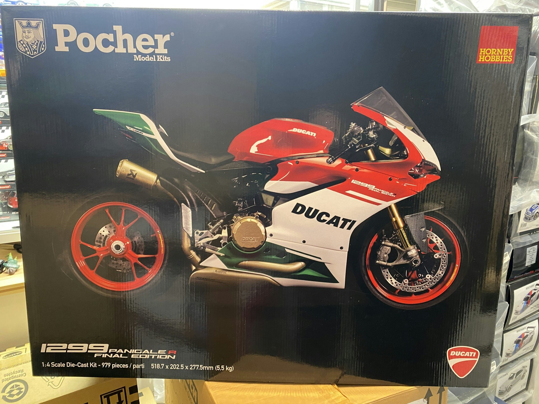 Scale 1/4 Ducati 1299 Panigale R Final Edition - Building set fr POCHER