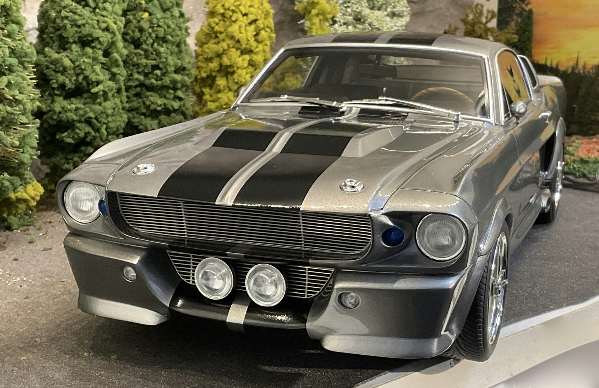 Skala 1/12 1967 Ford Mustang “Eleanor” (Gone in 60 Seconds) fr Bespoke Collection by Greenlight