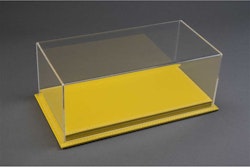 Skala 1/12 Vitrin/Display Case, Yellow Leather Base, 10097 fr Atlantic Case