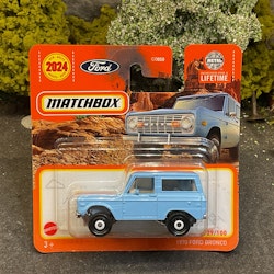 Skala 1/64 Matchbox - Ford Bronco 1970, Light blue