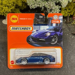 Skala 1/64 Matchbox "2024 series": Porsche 911 Targa 4, Dark blue