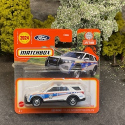 Skala 1/64 Matchbox 2024 series - 2023 Ford Interceptor Utility "Paramedic"