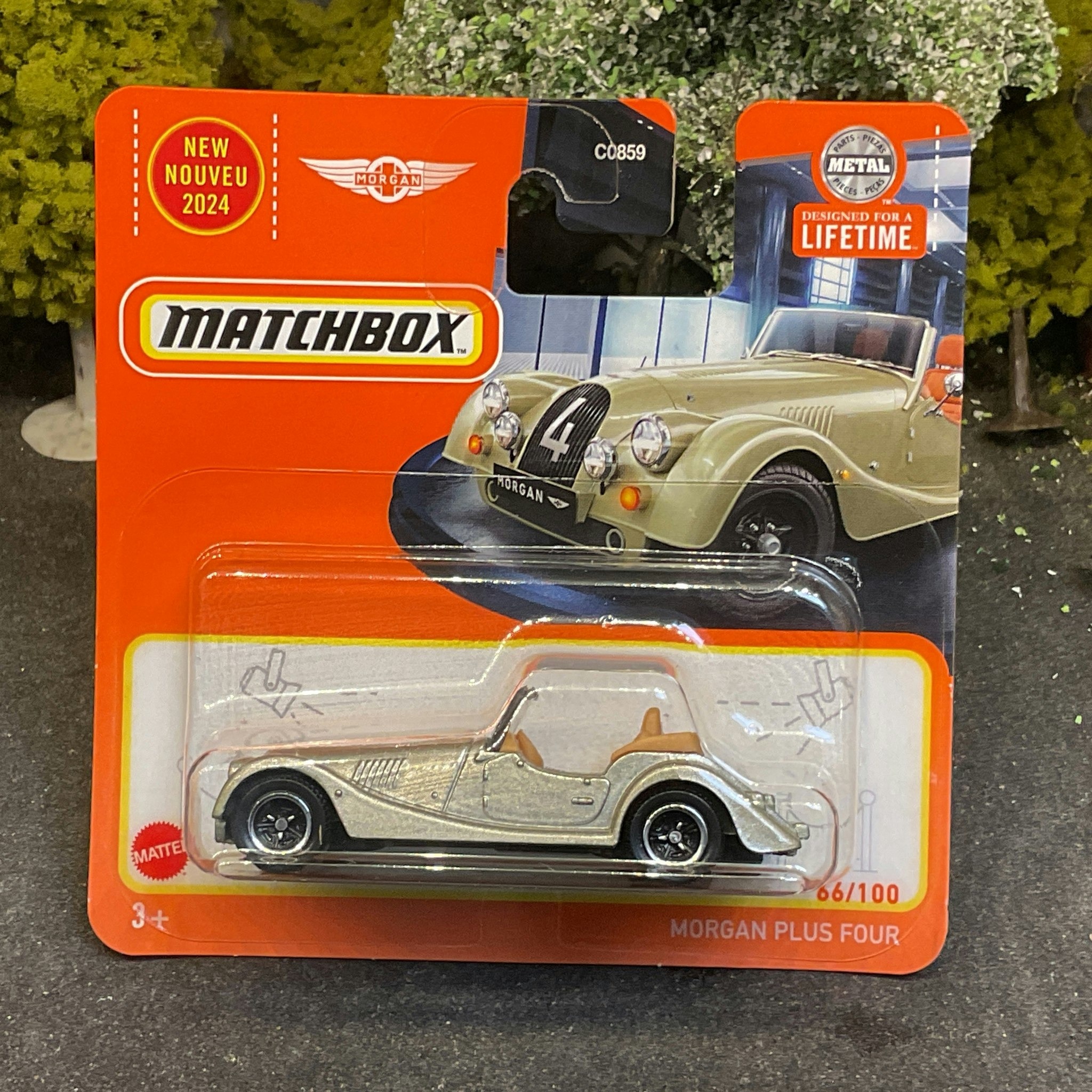 Skala 1/64 MATCHBOX "Lifetime" - Morgan Plus Four