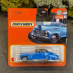 Skala 1/64 Matchbox: Cadillac Series 62, Convertible Coupe, Blue