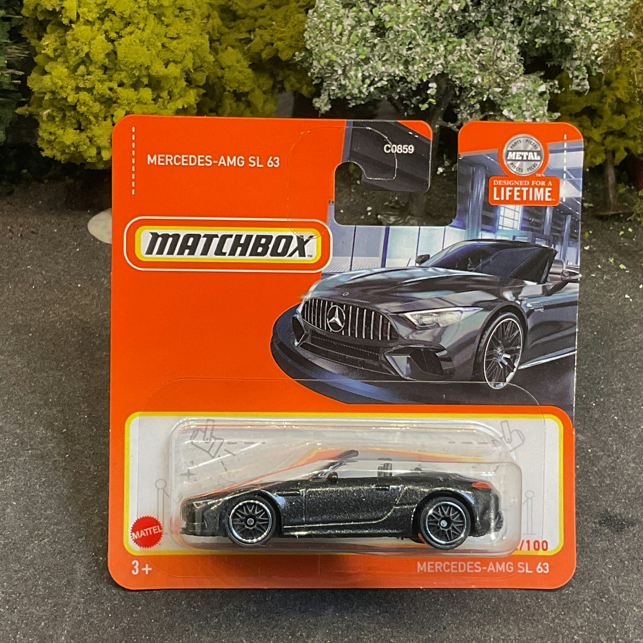 Skala 1/64 Matchbox "Lifetime": Mercedes-AMG SL 63