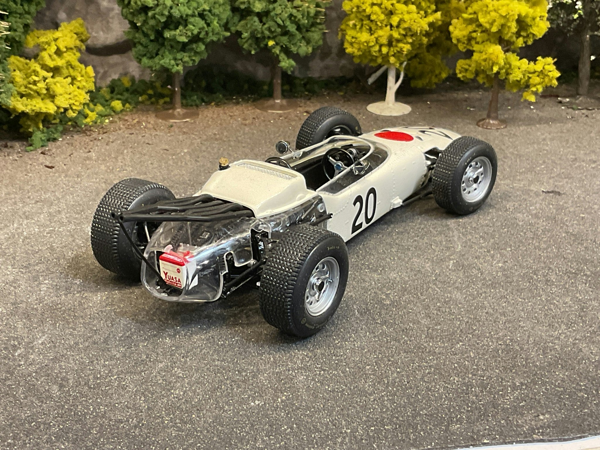 Skala 1/20 HONDA RAF - 271 #20 GP 1964 fr Ebbro - Grand Prix Legends 08MDC