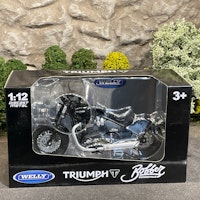 Skala 1/12 Motorcycle fr Welly: Triumph Bobber Bonneville