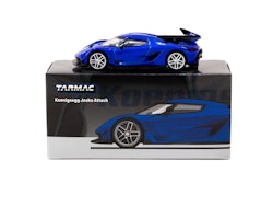 Skala 1/64 Koenigsegg Jesko Attack, Blue fr Tarmac Works - GLOBAL64