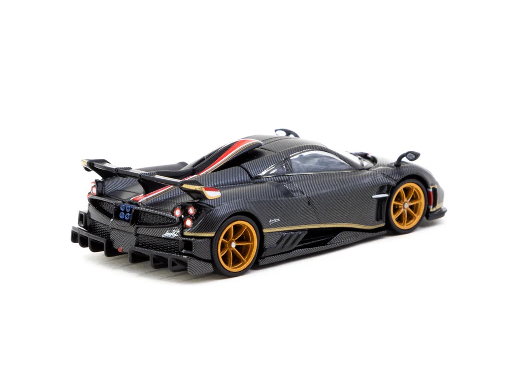 Skala 1/64 Pagani Imola Matt Black Carbon Fiber fr Tarmac Works - GLOBAL64