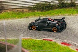 Skala 1/64 Pagani Imola Matt Black Carbon Fiber fr Tarmac Works - GLOBAL64