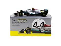 Skala 1/64 Mercedes-AMG F1 W13 E Performance Belgian Grand Prix 2022 Lewis Hamilton #44 fr Tarmac Works/IXO Models